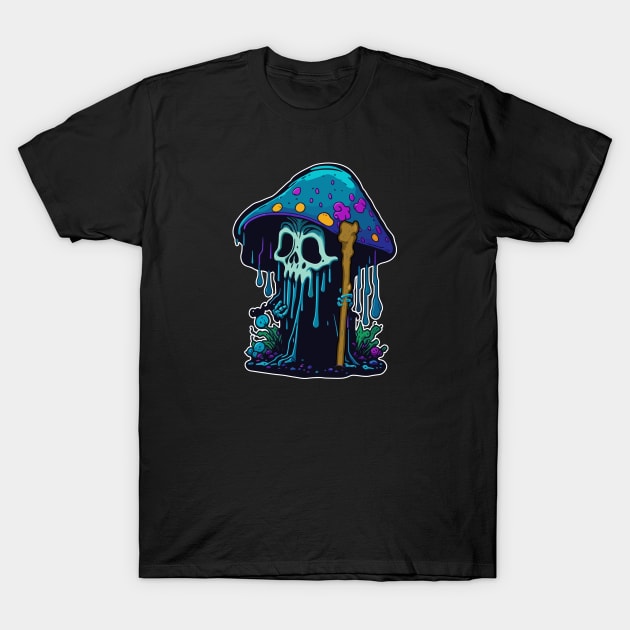 old mushroom reaper T-Shirt by CoySoup